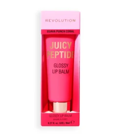 Bálsamo labial con brillo Juicy Peptide - Guava Rum Punch Coral