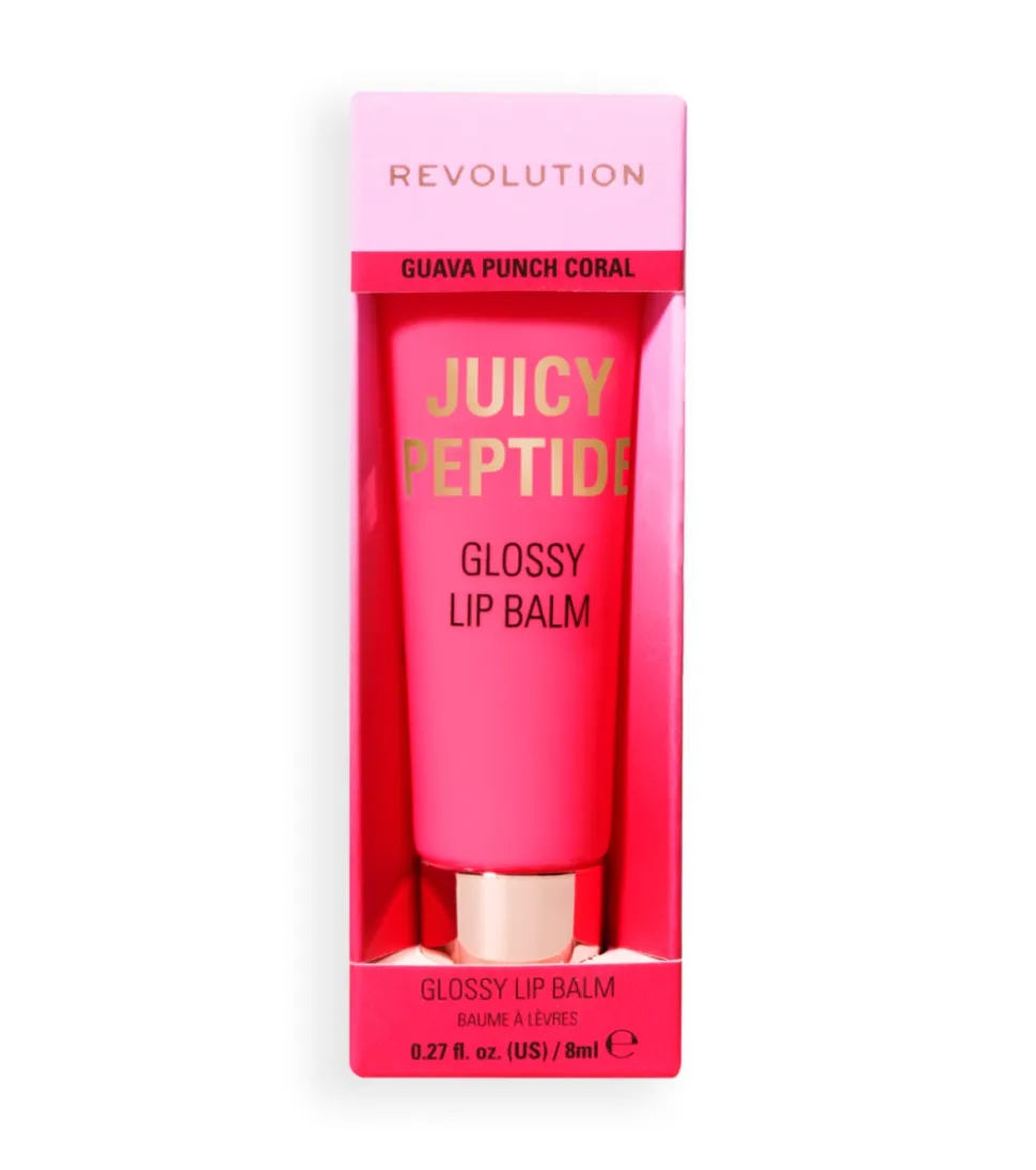 Bálsamo labial con brillo Juicy Peptide - Guava Rum Punch Coral