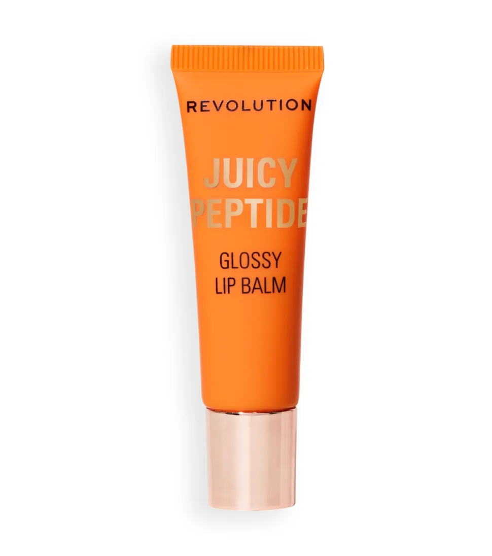 Bálsamo labial con brillo Juicy Peptide - Peach Bellini Orange