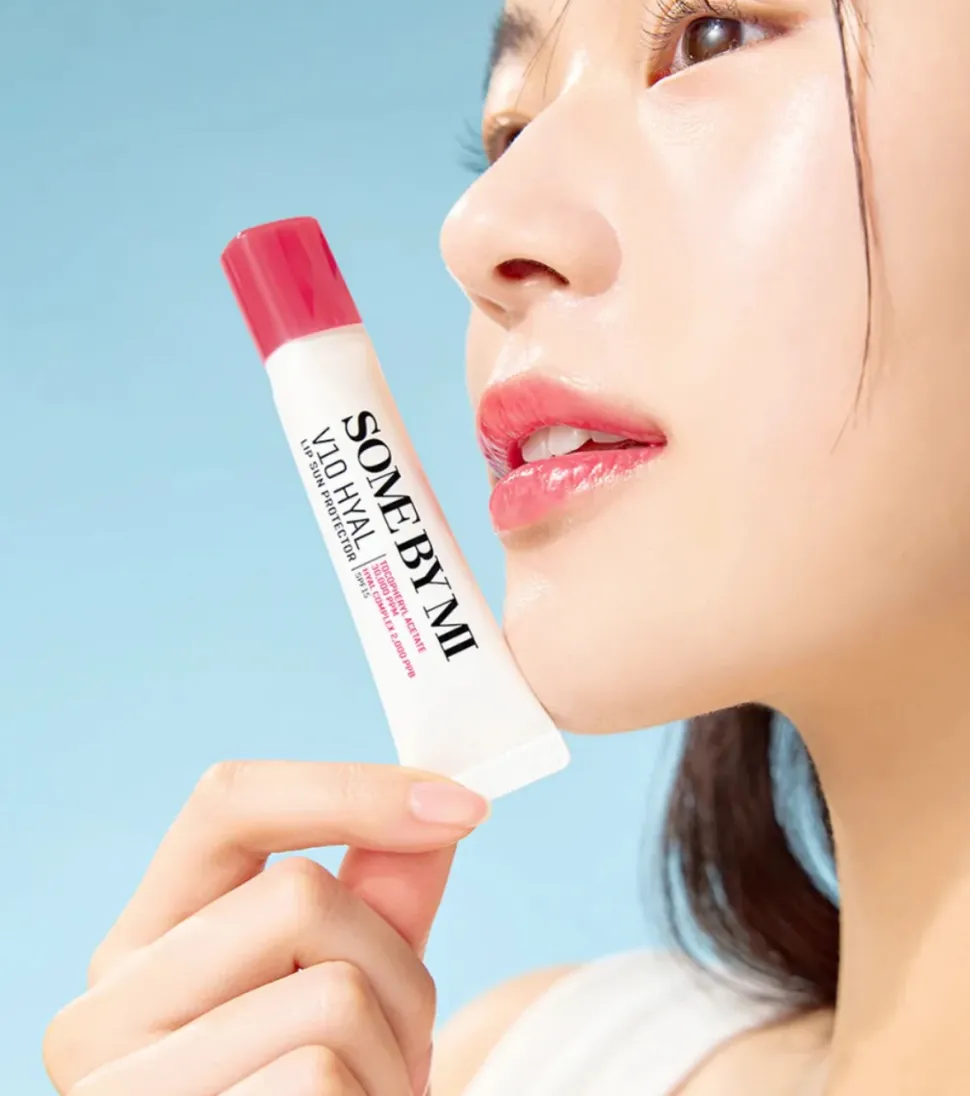 Bálsamo labial con protector solar V10 HYAL SPF15 - Rosy