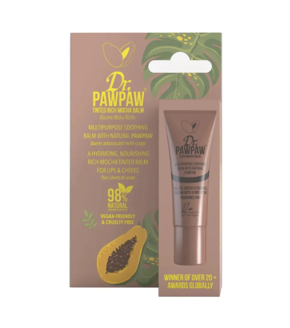 Bálsamo labial mutifunción con color - Rich Mocha