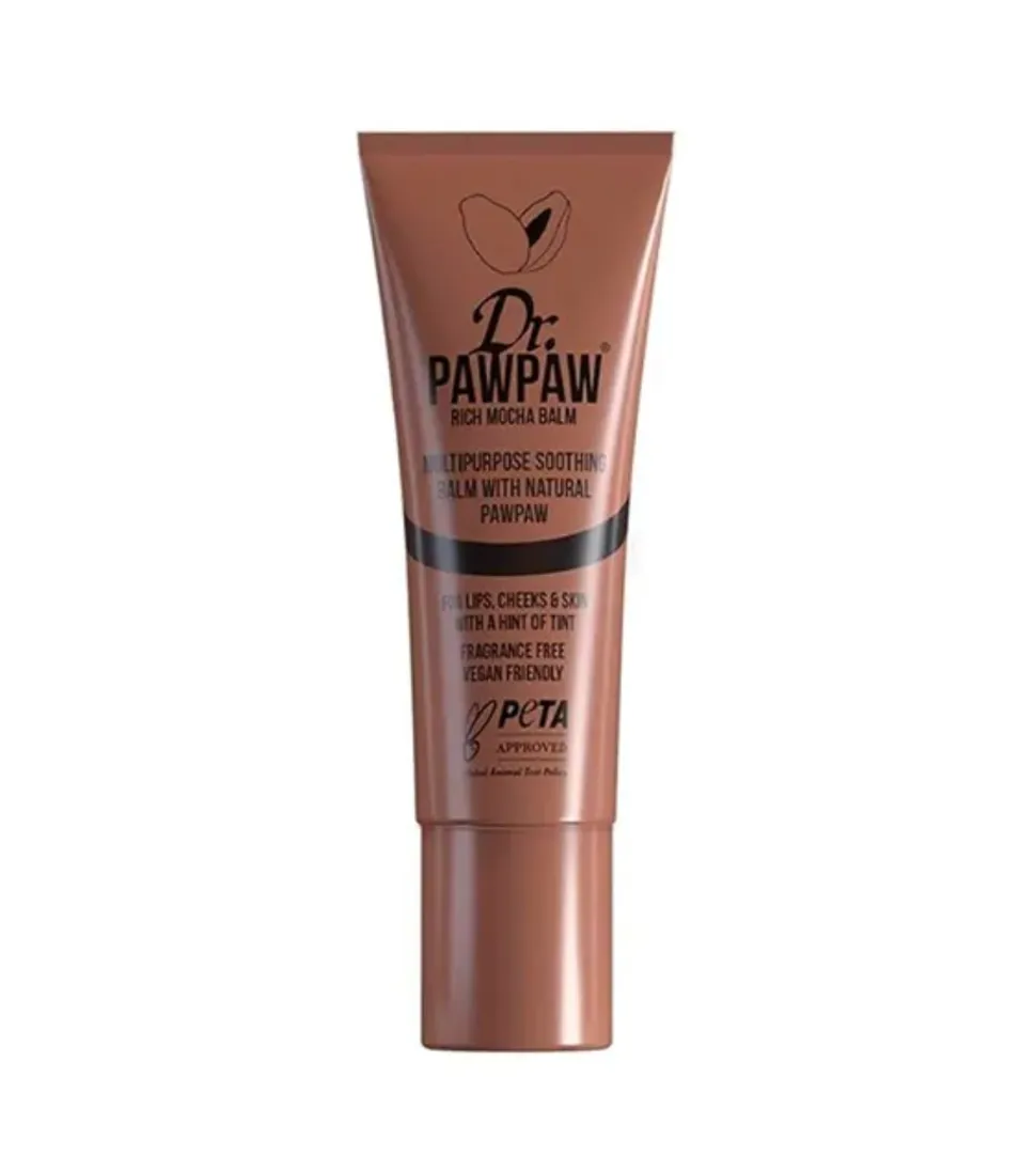 Bálsamo labial mutifunción con color - Rich Mocha