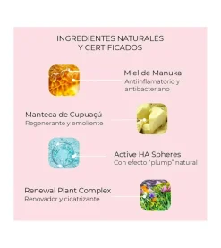 Bálsamo labial reparador Manuka Lip Balm - Fresa
