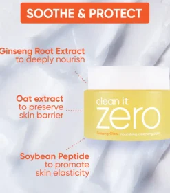 Bálsamo limpiador nutritivo Clean It Zero - Ginseng-Glow