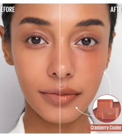 Bálsamo multi-stick para labios y mejillas Dewy Bar - Cranberry Cooler
