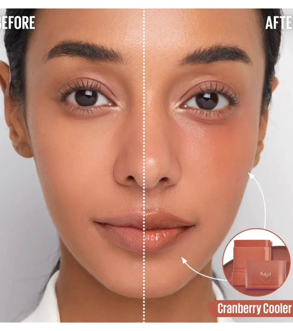 Bálsamo multi-stick para labios y mejillas Dewy Bar - Cranberry Cooler