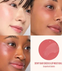 Bálsamo multi-stick para labios y mejillas Dewy Bar - Grapefruit Gelato