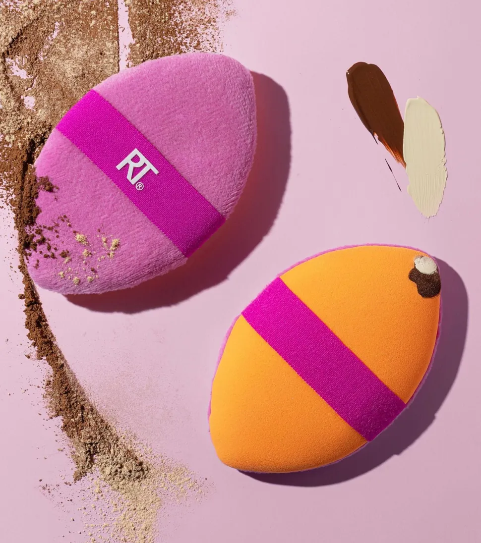 Borla multiusos de doble cara Miracle 2-in-1 Powder Puff