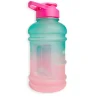 Botella de agua multicolor 1L
