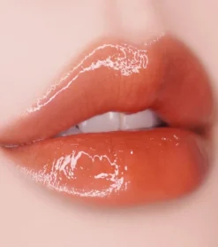 Brillo de labios efecto plump Sisua Popcorn Syrup - No.2 Mango Caramel