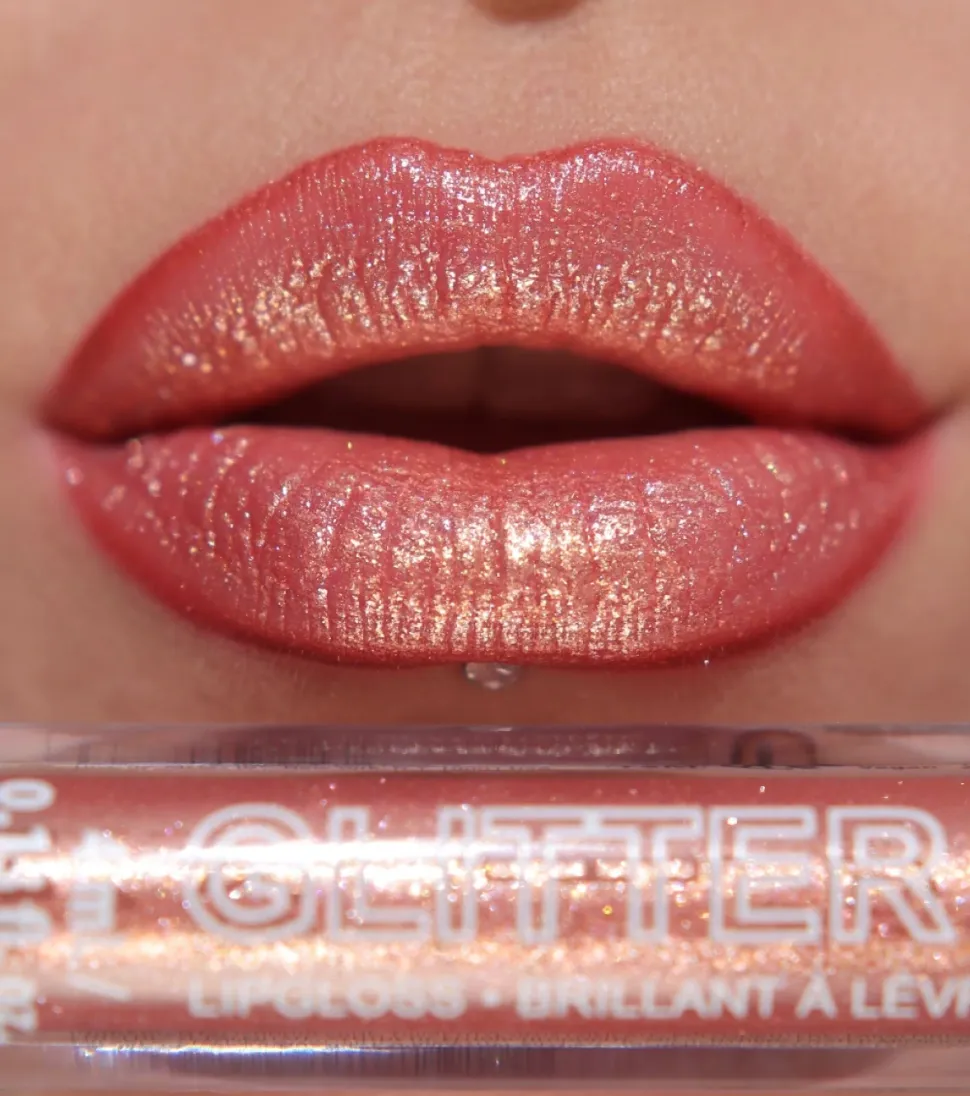 Brillo de labios Glitter Gloss - Rose Gold