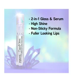 Brillo de labios Mineral Wear Diamond Gloss - Crystal Clear