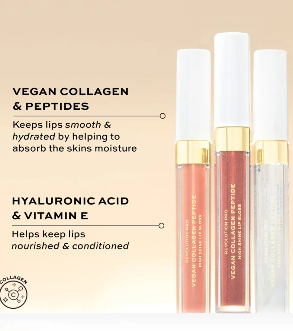 Brillo de labios Vegan Collagen Peptide - Bijoux