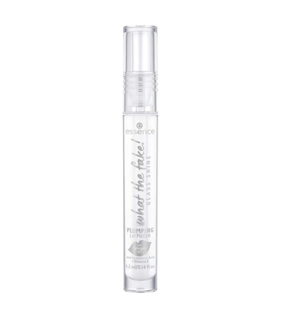 Brillo de labios voluminizador Glass Shine What The Fake! - 01: Oh So Glassy
