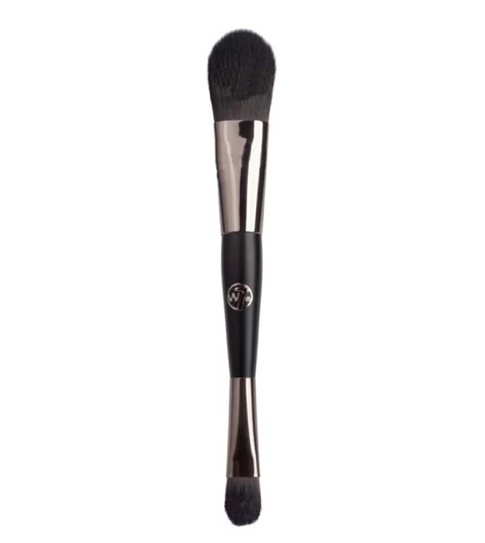 Brocha doble para corrector y maquillaje