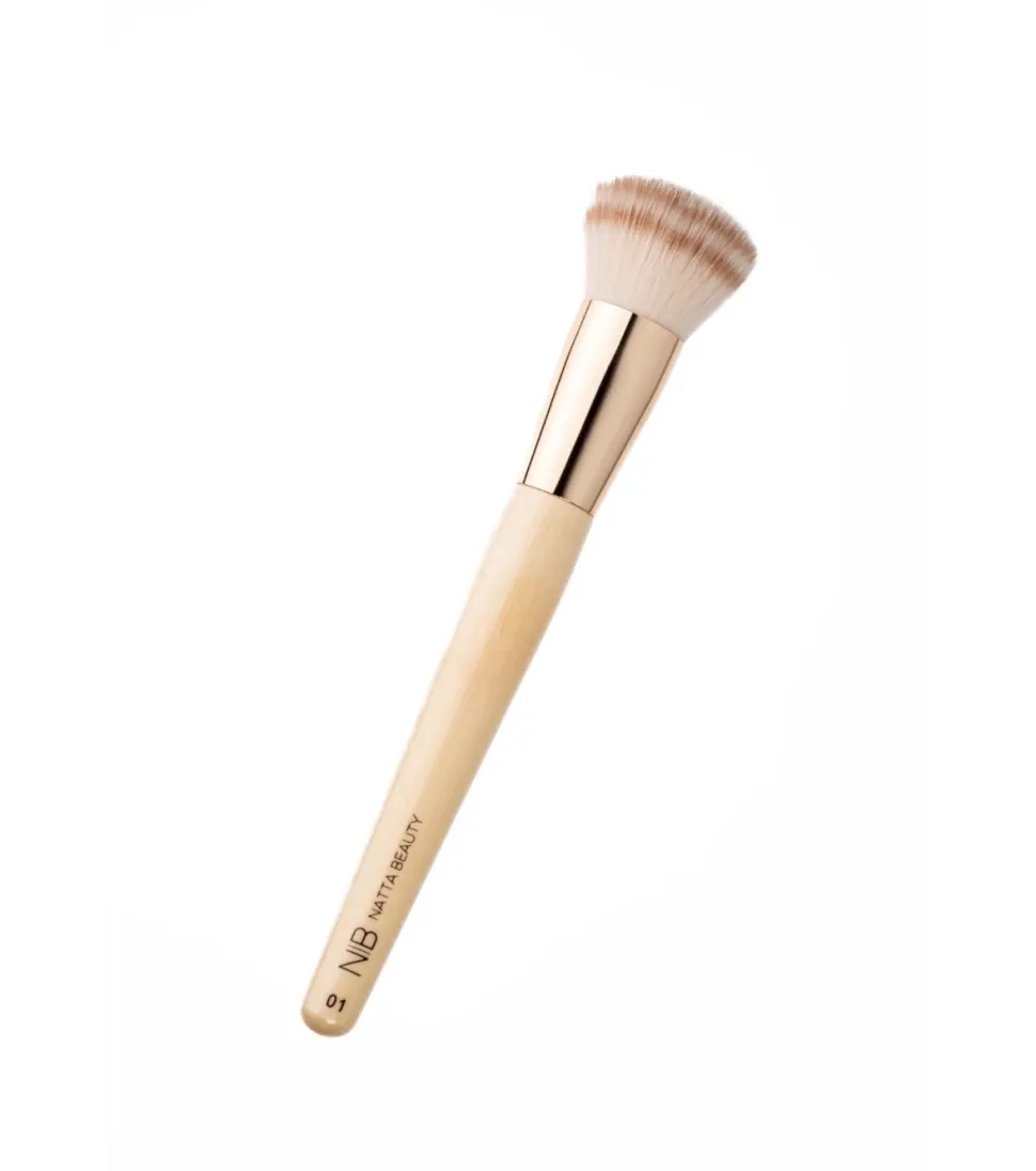 Brocha para maquillaje fluido - Nº1
