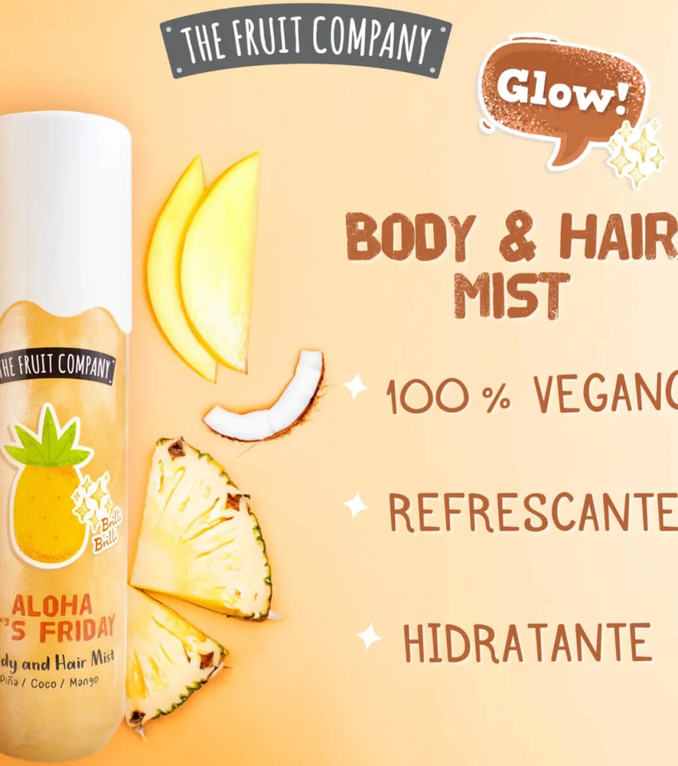 Bruma corporal y para cabello con glitter - Aloha It's Friday