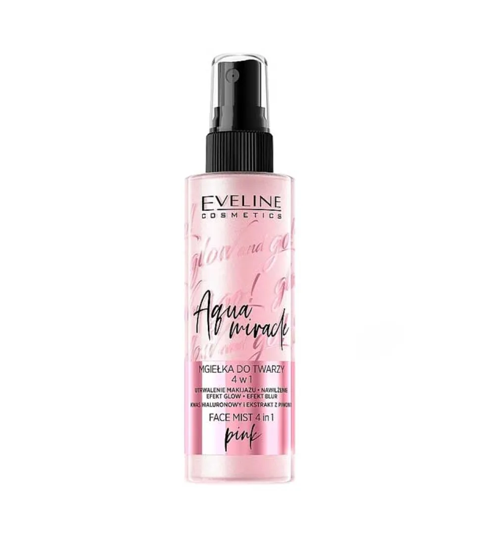 Bruma para rostro y cuerpo Glow & Go Aqua Miracle 4 in 1 - Pink