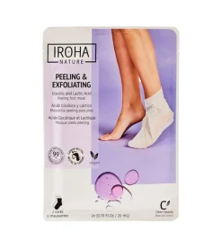Calcetines Mascarilla Exfoliantes para Pies - Lavanda