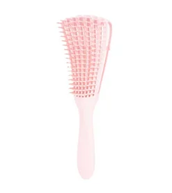 Cepillo desenredante para rizos Deren Curls - Rosa