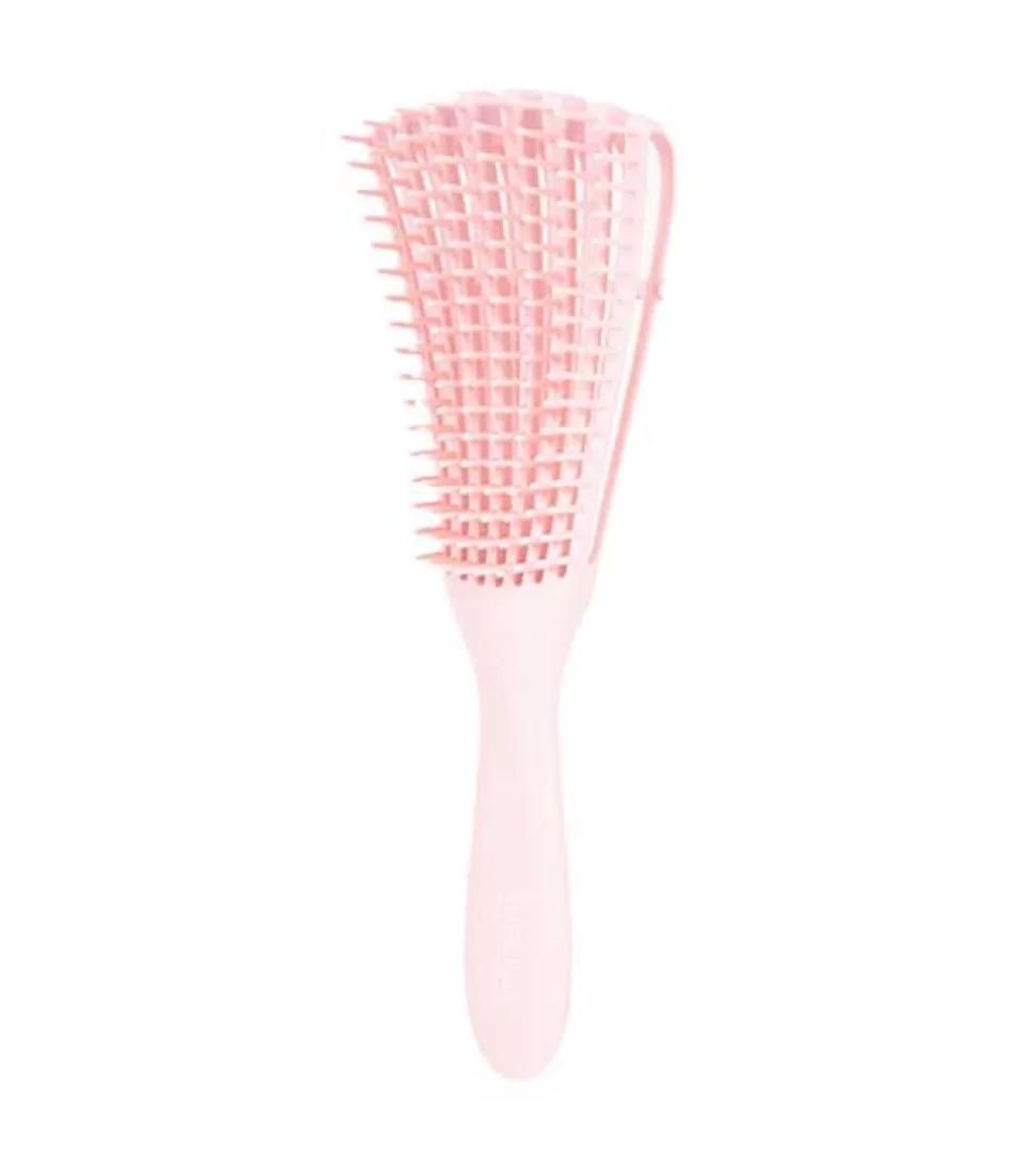 Cepillo desenredante para rizos Deren Curls - Rosa