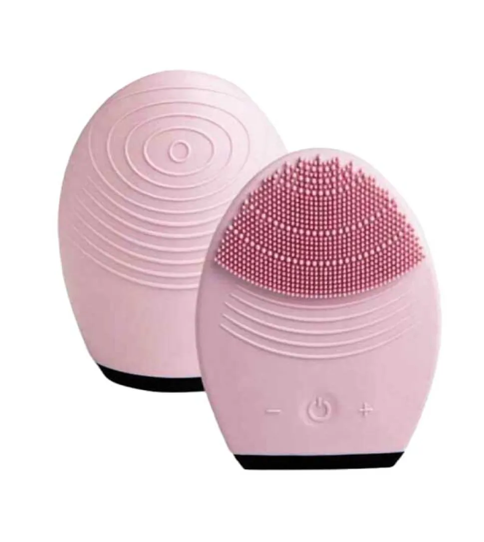Cepillo facial eléctrico de silicona