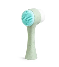 Cepillo facial 2 en 1 de fibras naturales