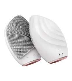 Cepillo limpiador y masajeador facial Sonic 5 en 1 - White Rose Gold