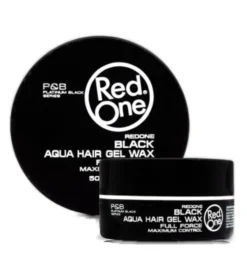 Cera fijadora de peinado Aqua Hair Wax - Black