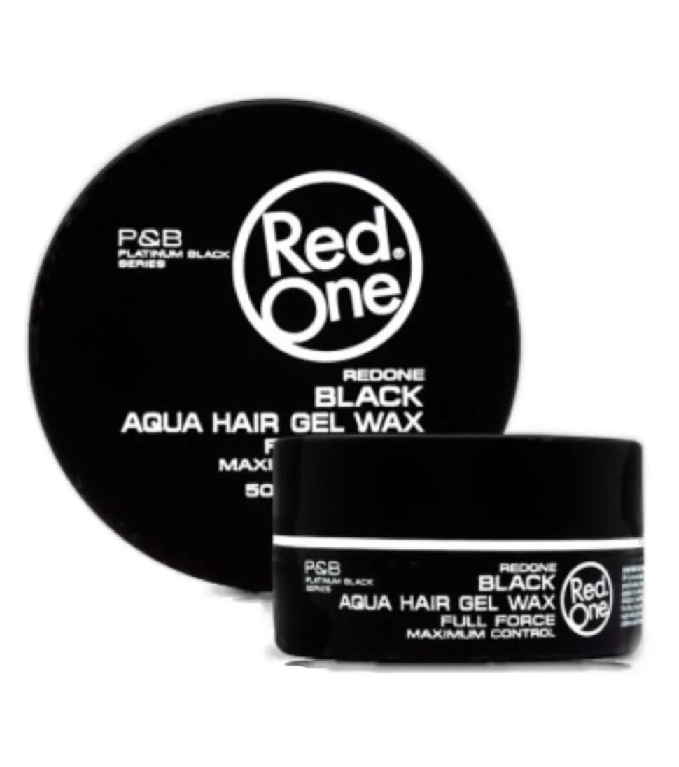 Cera fijadora de peinado Aqua Hair Wax - Black