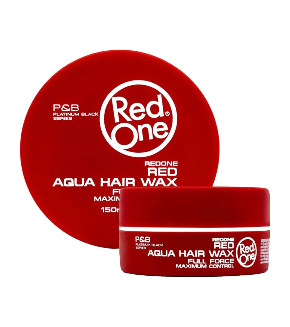 Cera fijadora de peinado Aqua Hair Wax Red