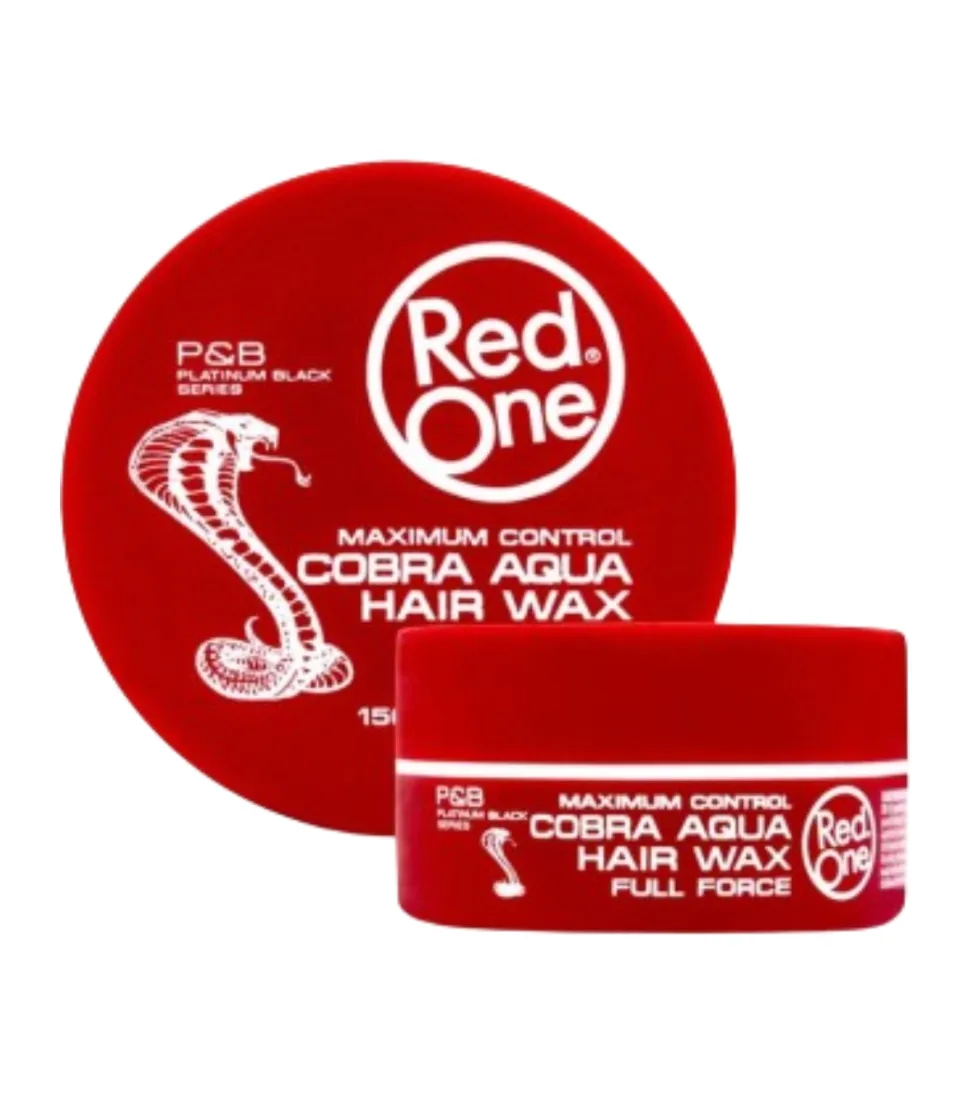 Cera fijadora de peinado Cobra Aqua Hair Wax Red