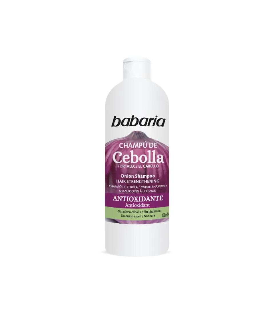 Champú antioxidante de cebolla - Formato viaje