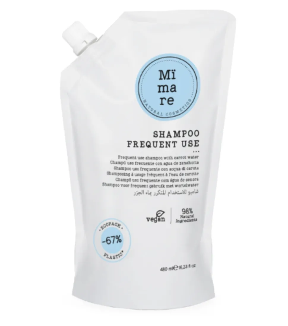 Champú de uso frecuente con agua de zanahoria - 480ml