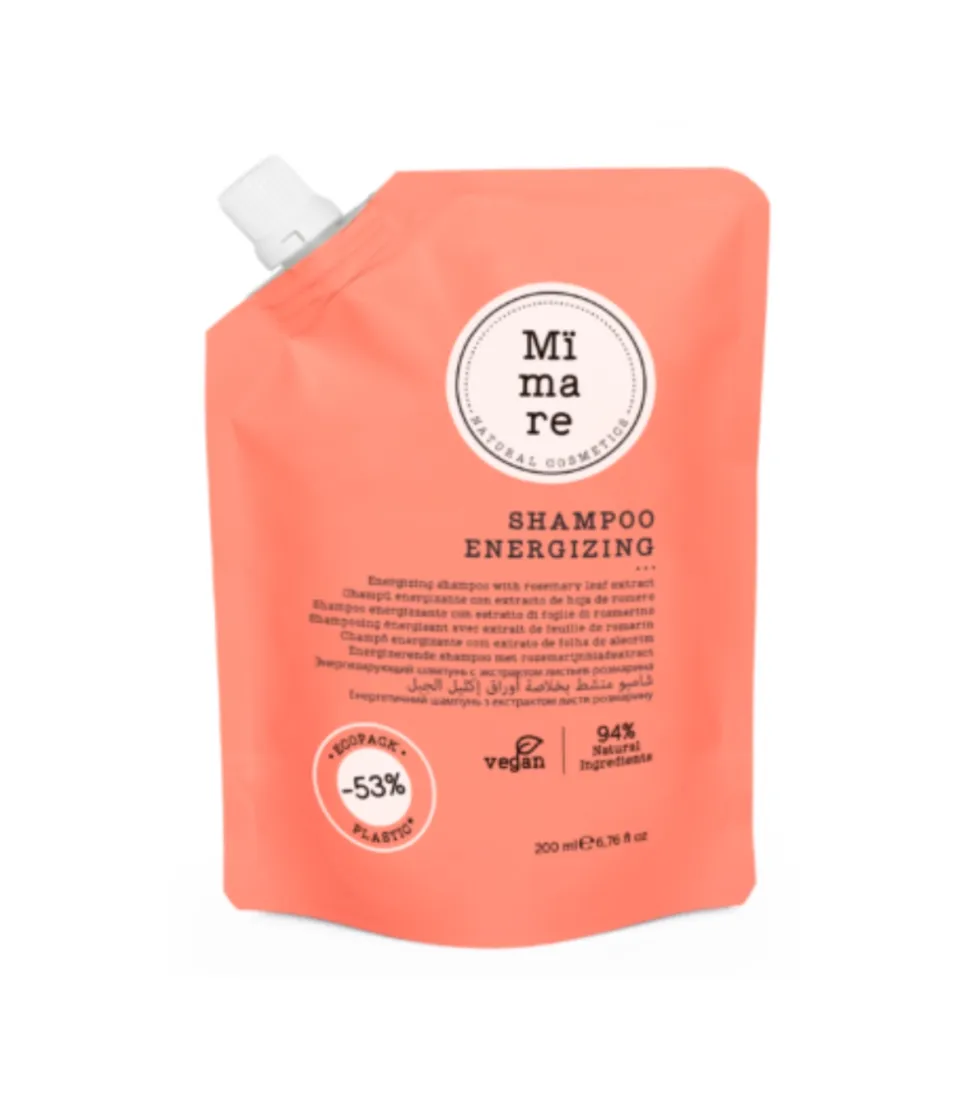 Champú energizante con extracto de hoja de romero - 200ml