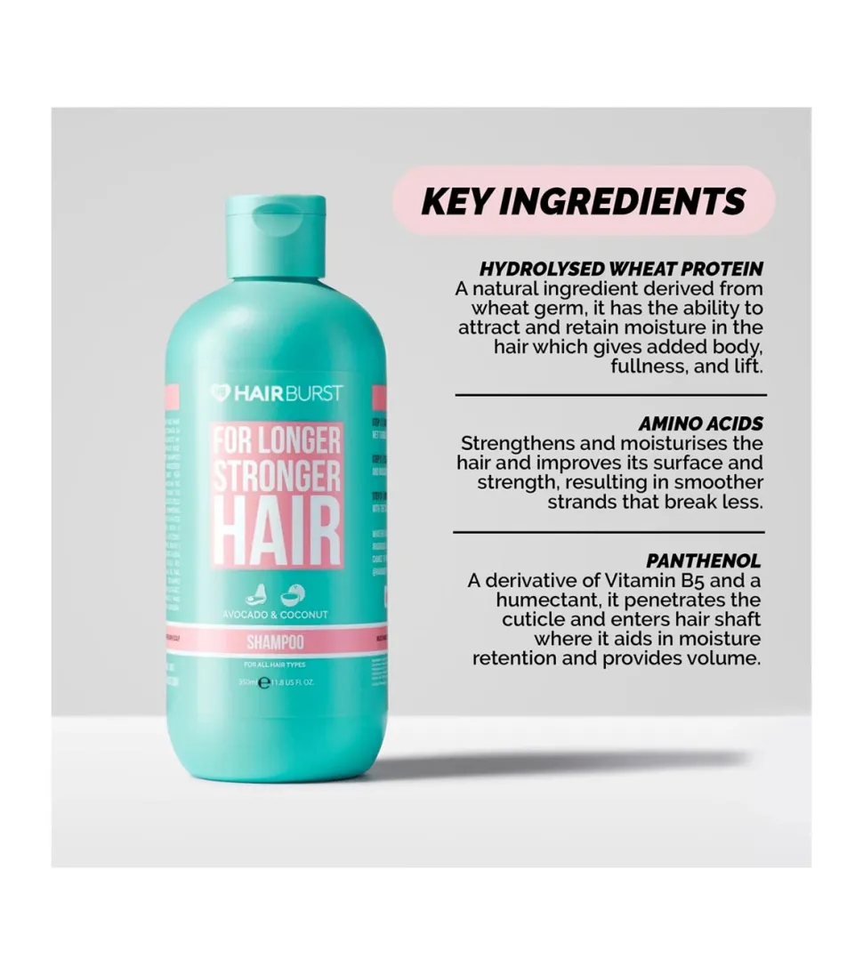 Champú For Longer Stronger Hair