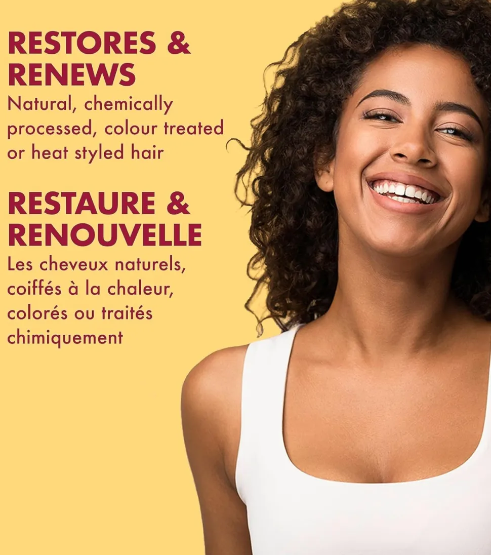 Champú Fortalece + Restaura - Aceite de ricino negro de Jamaica