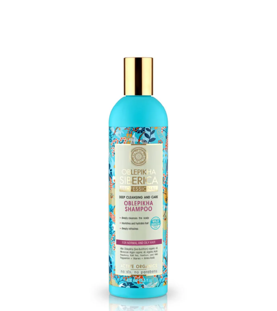 Champú Oblepikha - Para cabello normal y graso