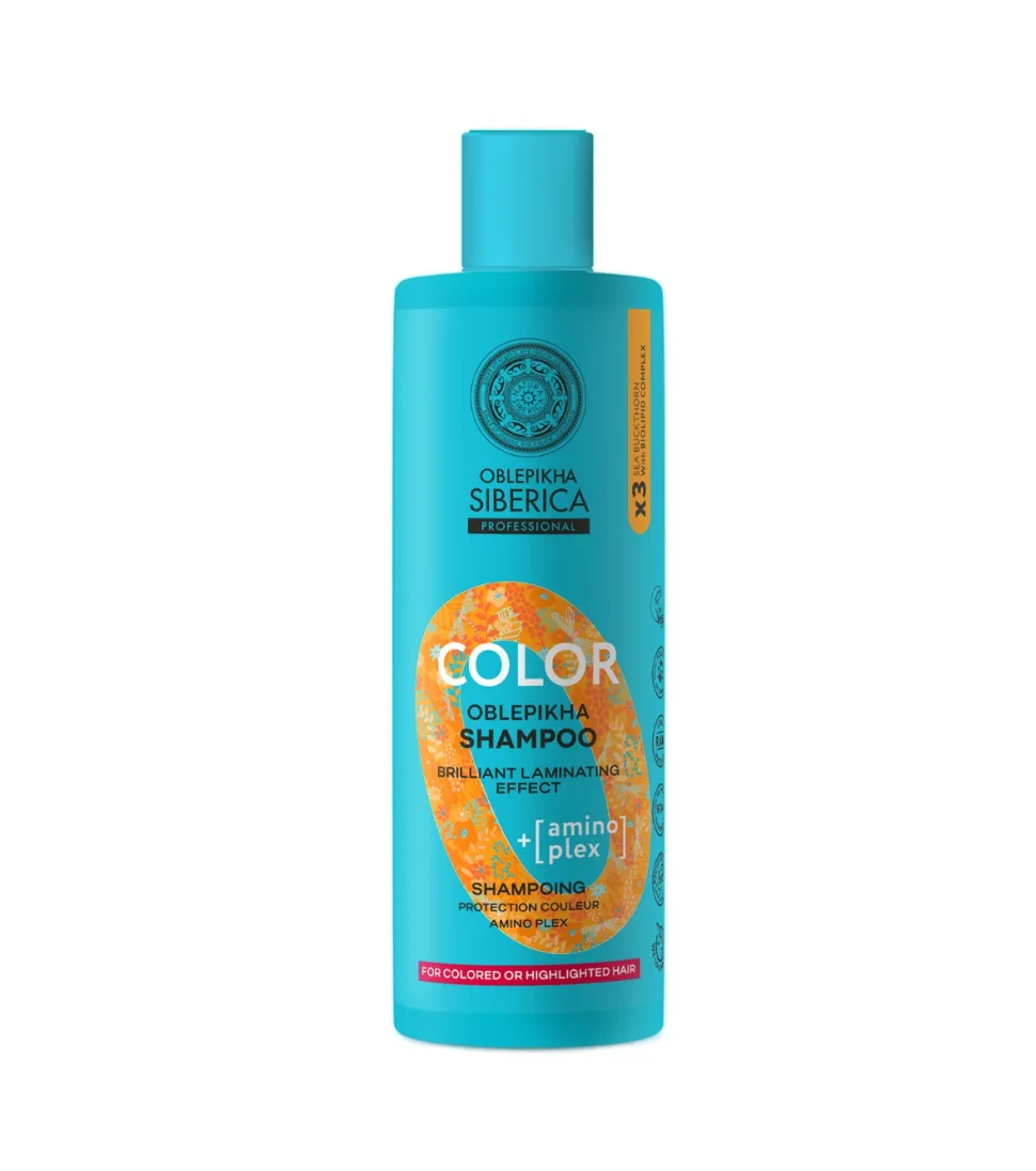 Champú Oblepikha protector del color Amino Plex - Para cabello teñido