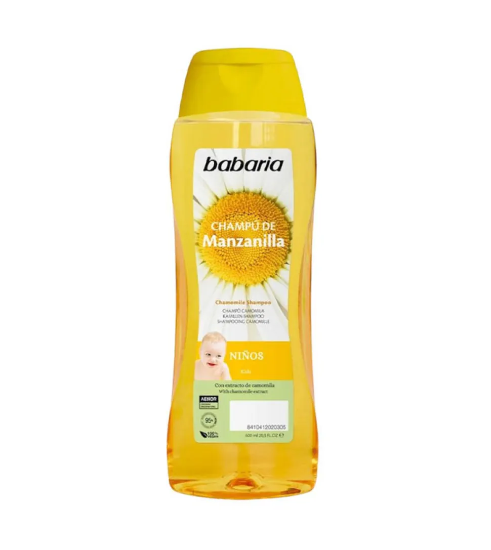 Champú para niños con extracto de manzanilla