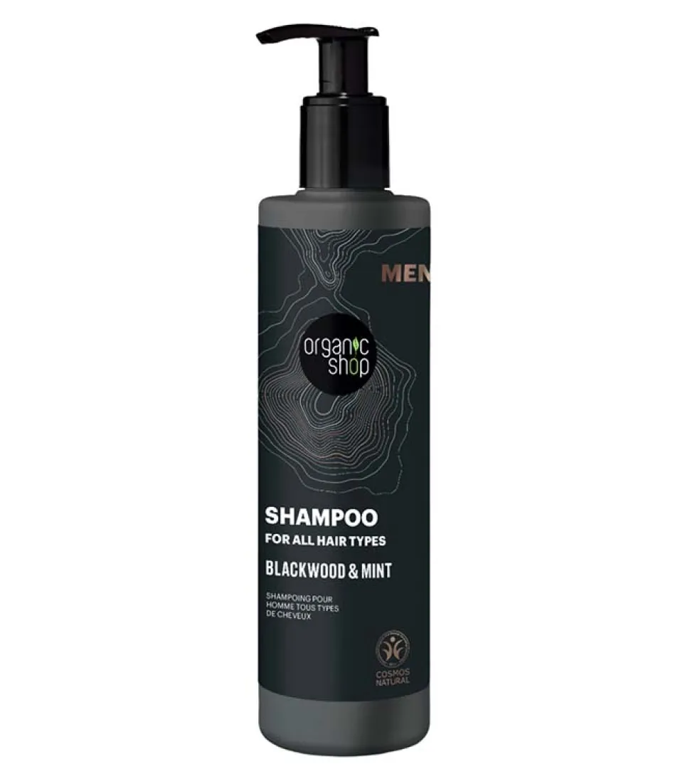 Champú para todo tipo de cabello hombre - Corteza de roble y menta