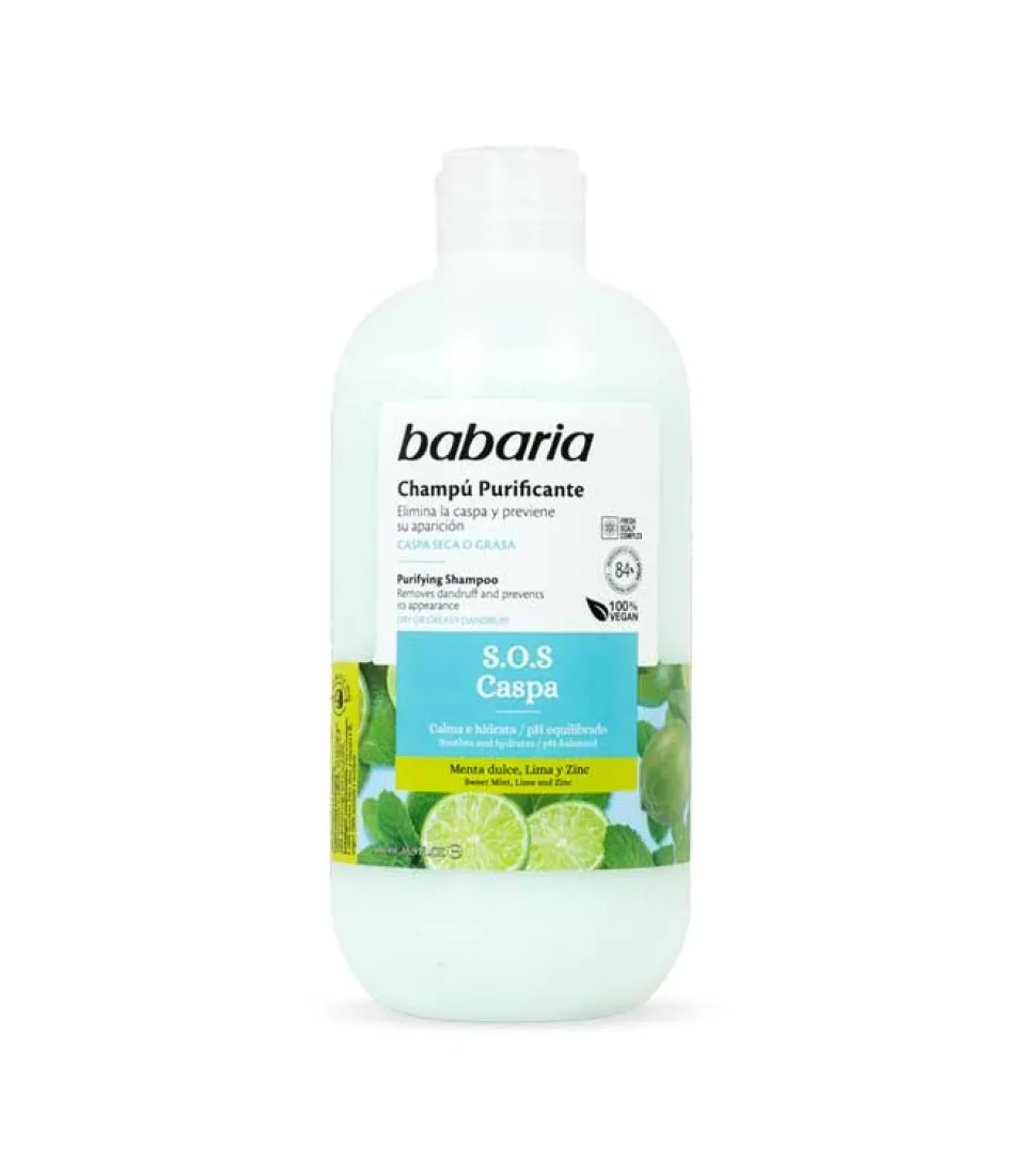 Champú purificante SOS Caspa - Caspa seca o grasa