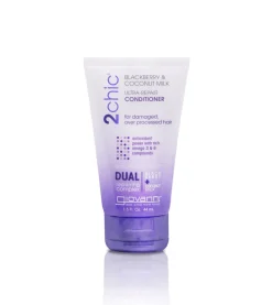 Champú reparador 2Chic - Mora y leche de coco - Formato mini