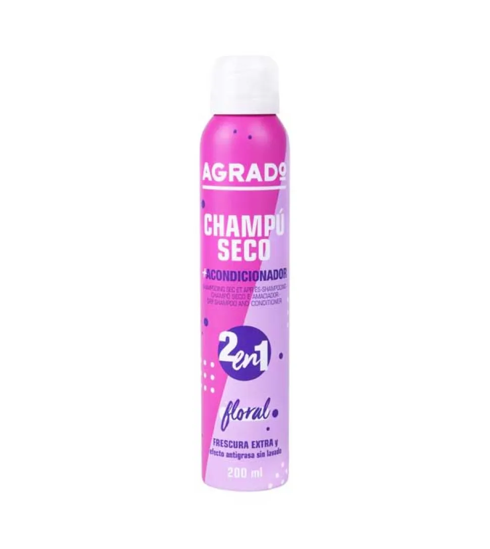 Champú seco y acondicionador 2 en 1 - Floral