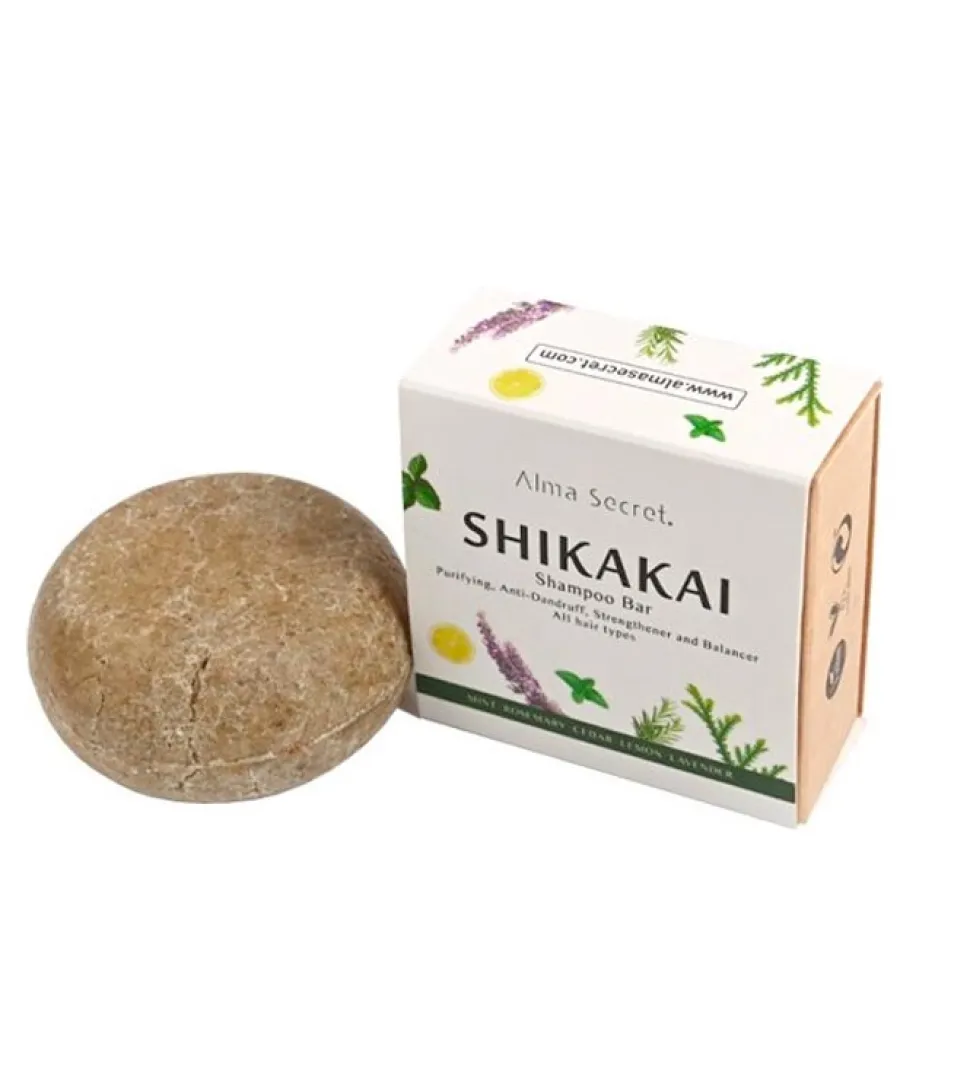 Champú sólido anticaída Shikakai