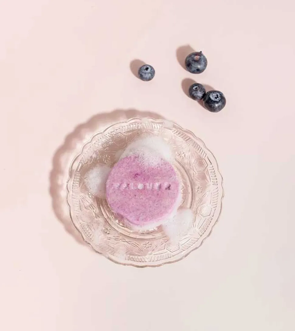 Champú sólido Luxe - Extracto de arándano y aguacate