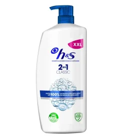 Champú y acondicionador anticaspa 2en1 Classic 1000ml