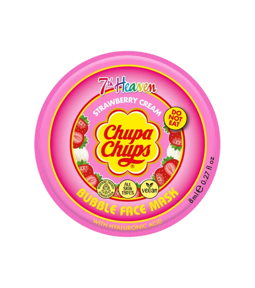 *Chupa Chups* - Mascarilla facial Jelly - Fresas y Nata