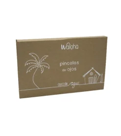 *Colección agua* - Set de pinceles de ojos