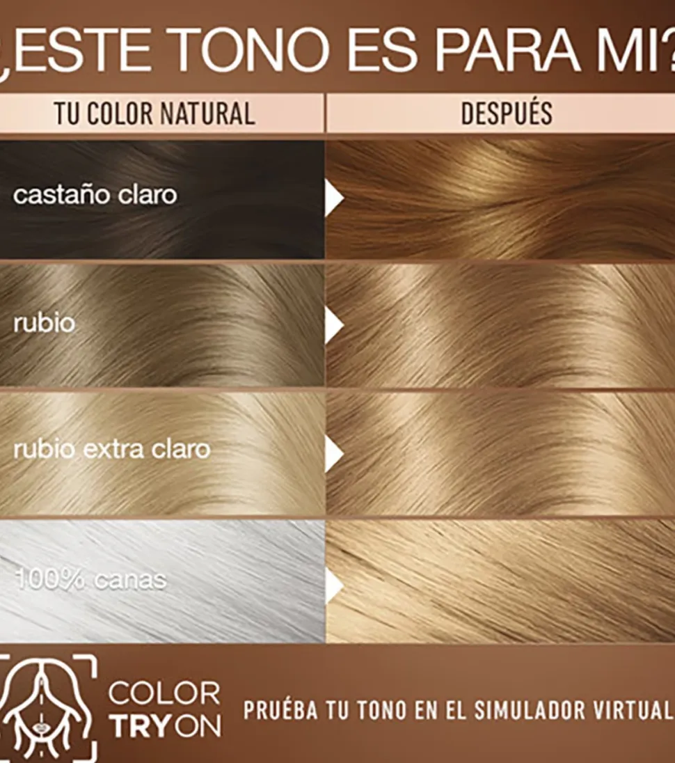Coloración permanente sin amoniaco Good - 7.0: Rubio Almendra